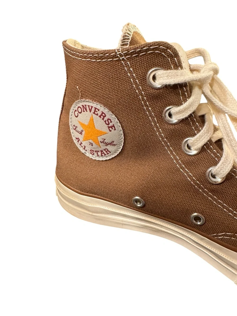 Carhartt High-Top Canvas Sneakers in Brown